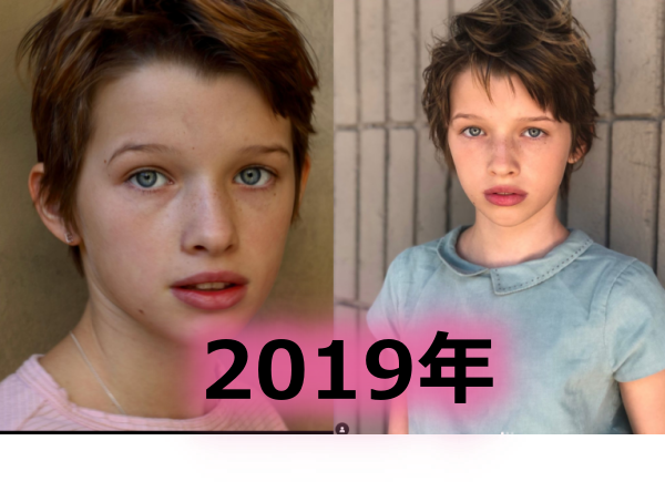 2019年12歳のエヴァ―・アンダーソン